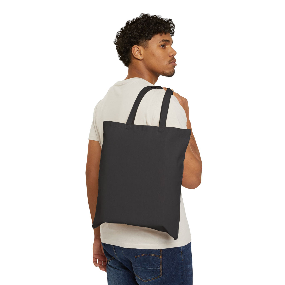 Not the life I plannedCotton Canvas Tote Bag